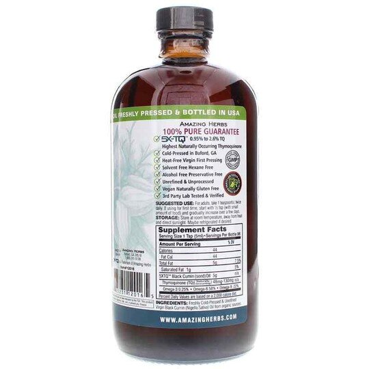 Premium Black Seed Oil, AZH